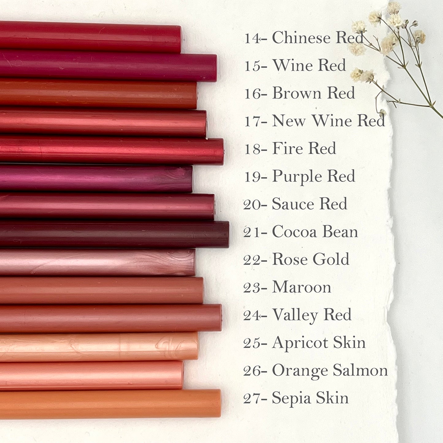 19-Purple Red Wax Seal Sticks – Pack of 5