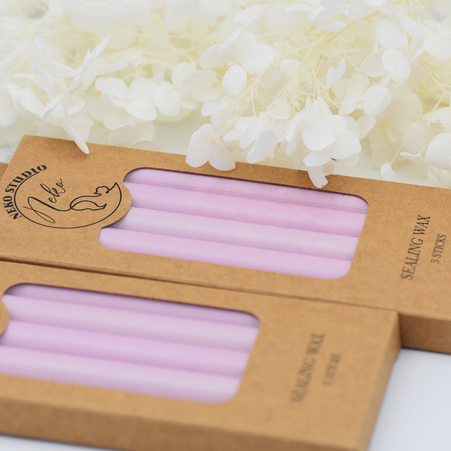 03-Pink Daisy Wax Seal Sticks – Pack of 5