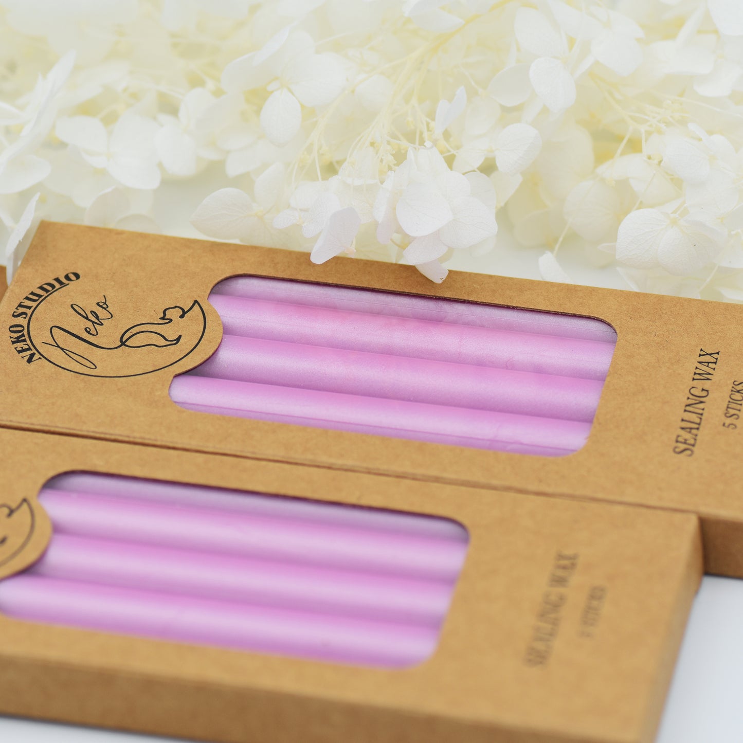 08-Pink Purple Wax Seal Sticks – Pack of 5