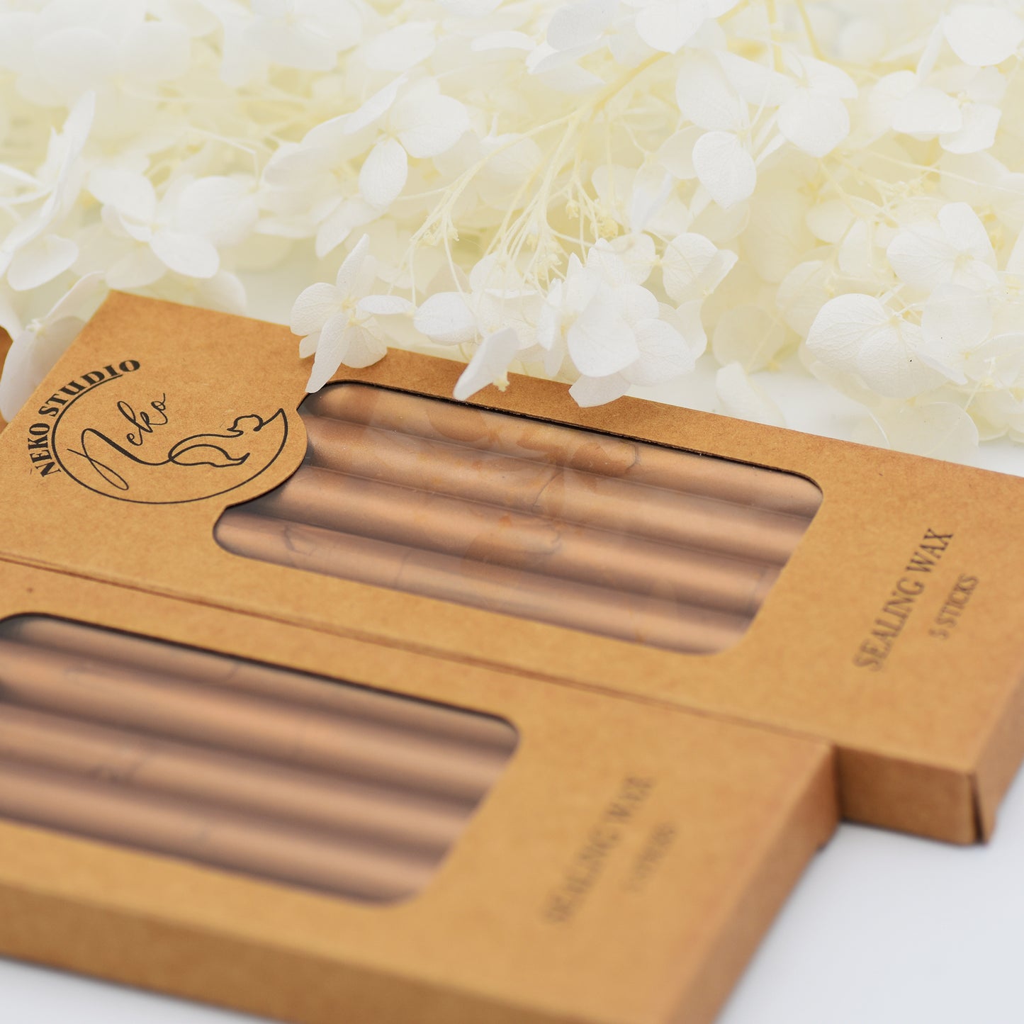 108-Burnt Copper Wax Seal Sticks β Pack of 5
