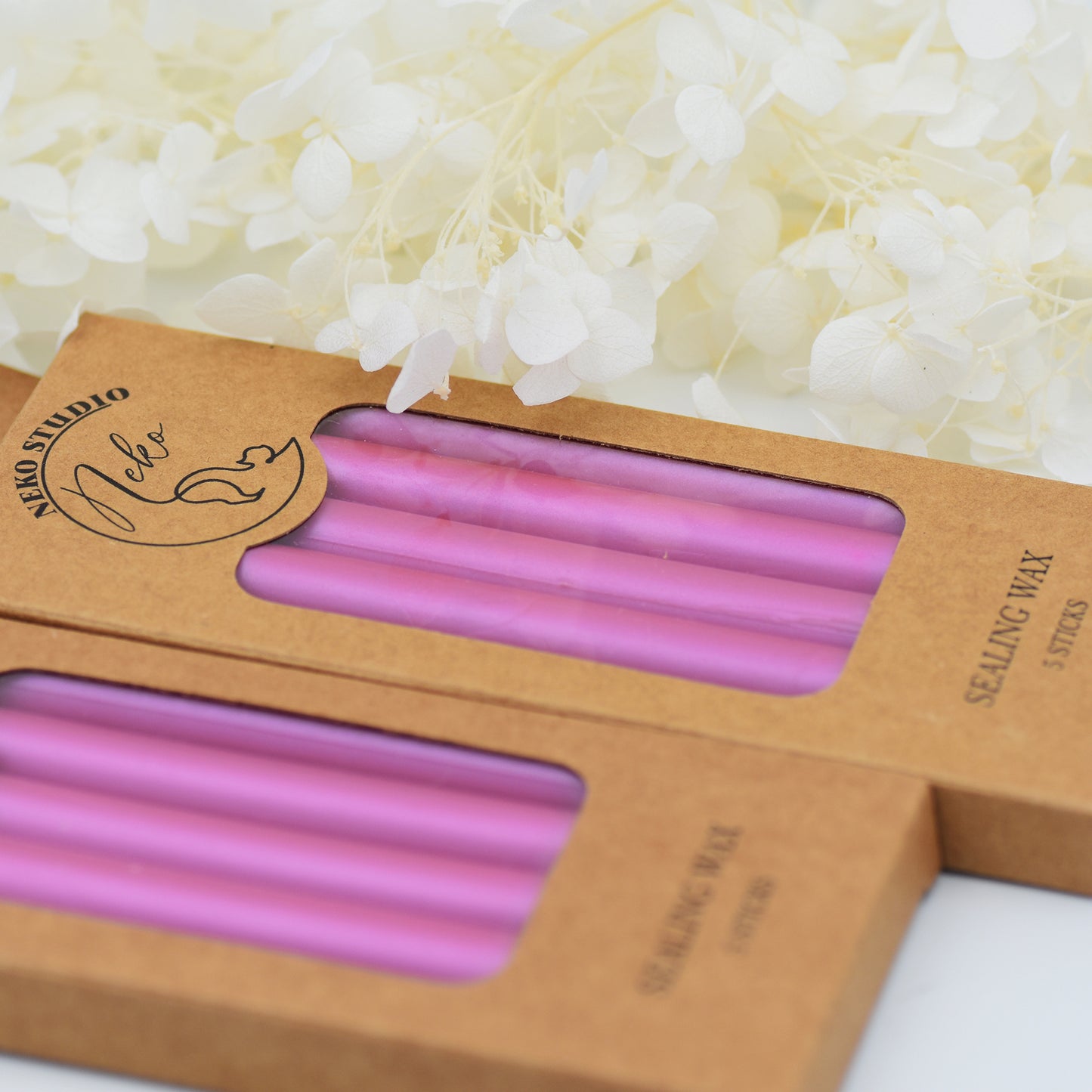 11-Flash Pink Wax Seal Sticks – Pack of 5