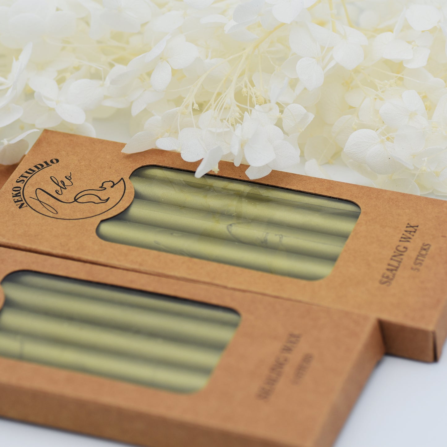 112-Yellow Metal Wax Seal Sticks – Pack of 5