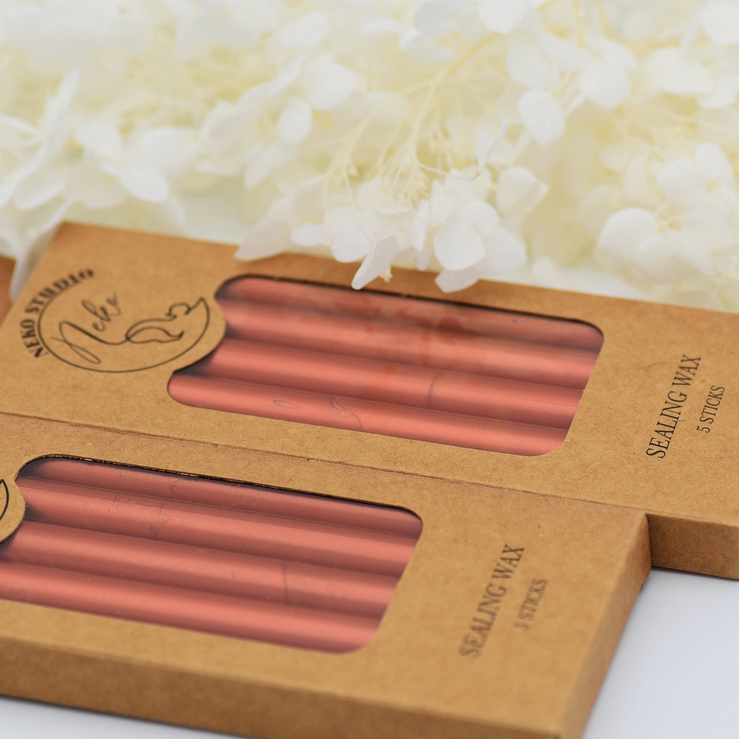 113-Red Gold Wax Seal Sticks – Pack of 5
