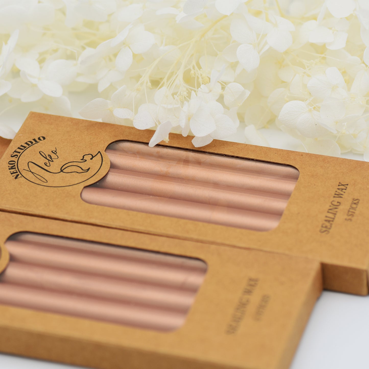 115-Orange Gold Wax Seal Sticks – Pack of 5
