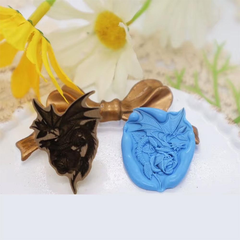 Dragon Wax Seal Stamp (22x32mm)