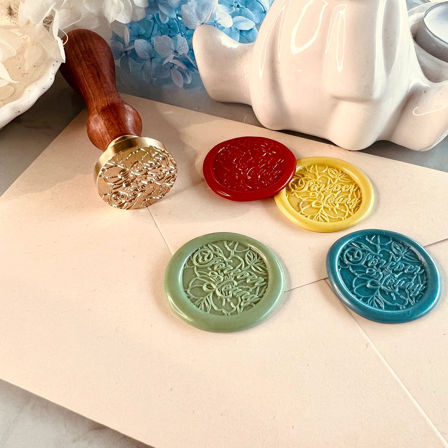 Forever Young Wax Seal Stamp size 25mm