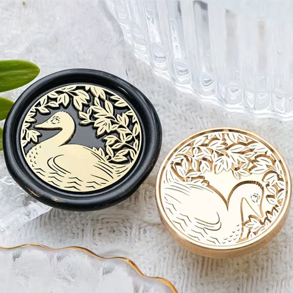 Swan Wax Seal Stamp - 30mm