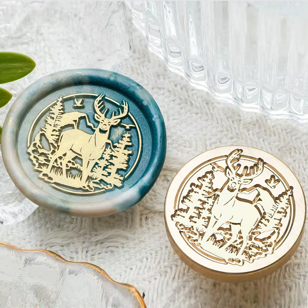 Majestic Deer Wax Seal Stamp (30mm)