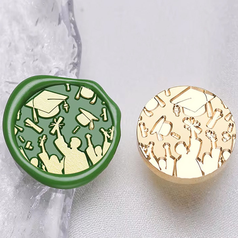 Graduation Wax Seal Stamp - 25mm