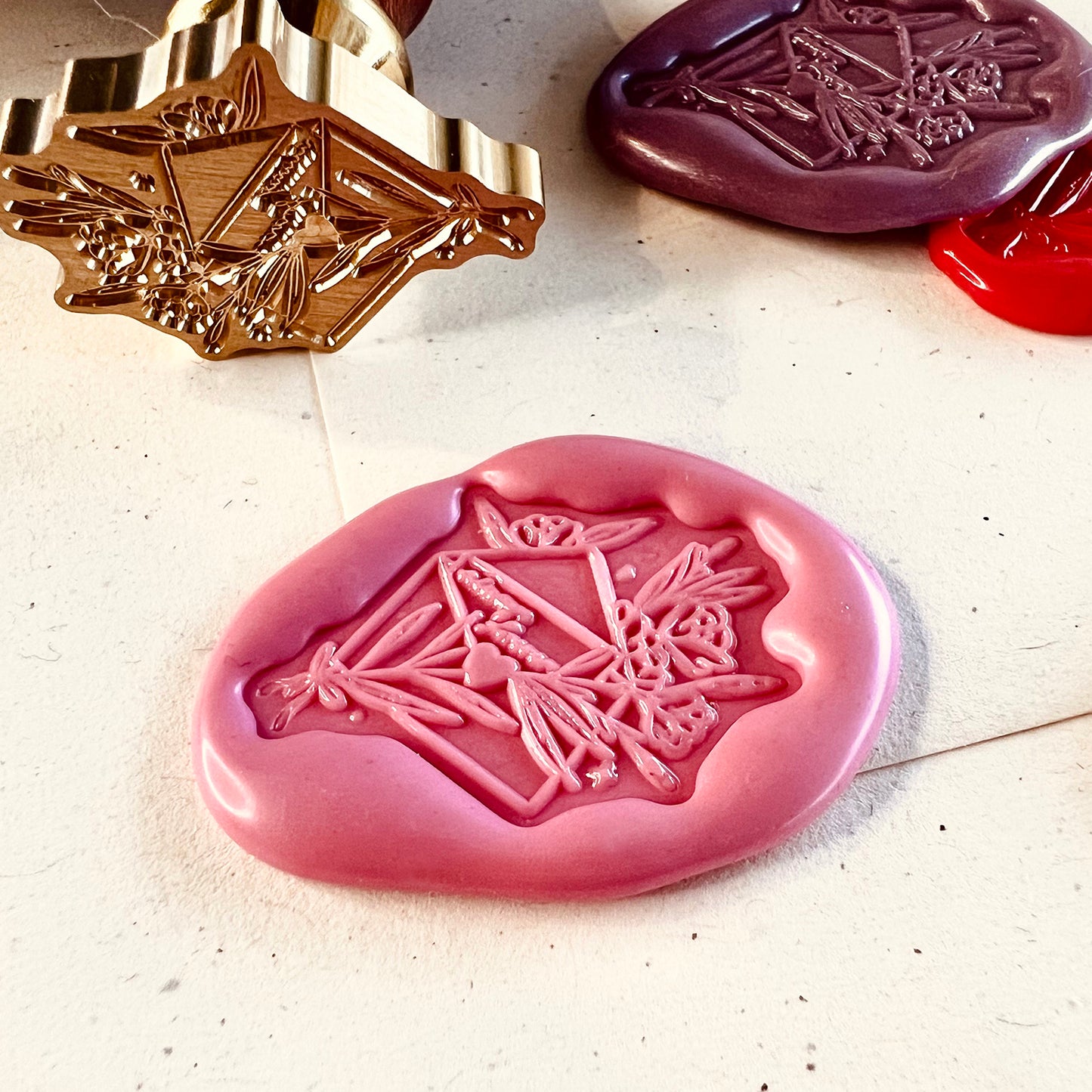 Love Letter Wax Seal Stamp - 25.3x18.1mm