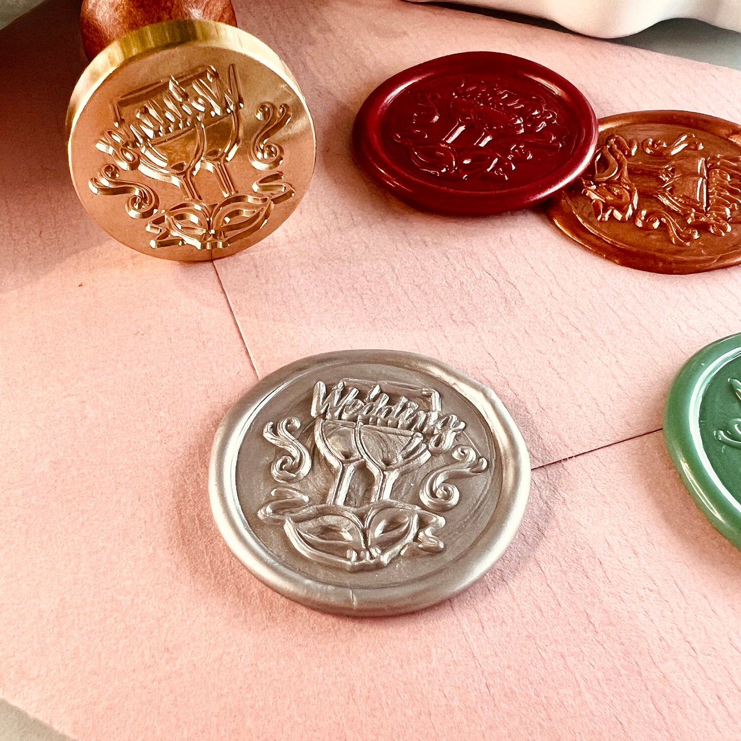 Wedding Celebration Wax Seal Stamp (25mm)