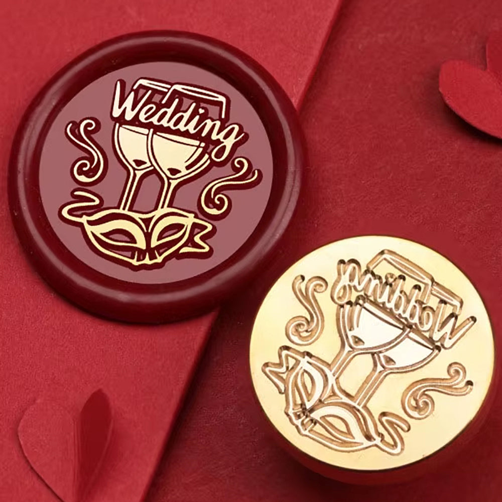 Wedding Celebration Wax Seal Stamp (25mm)