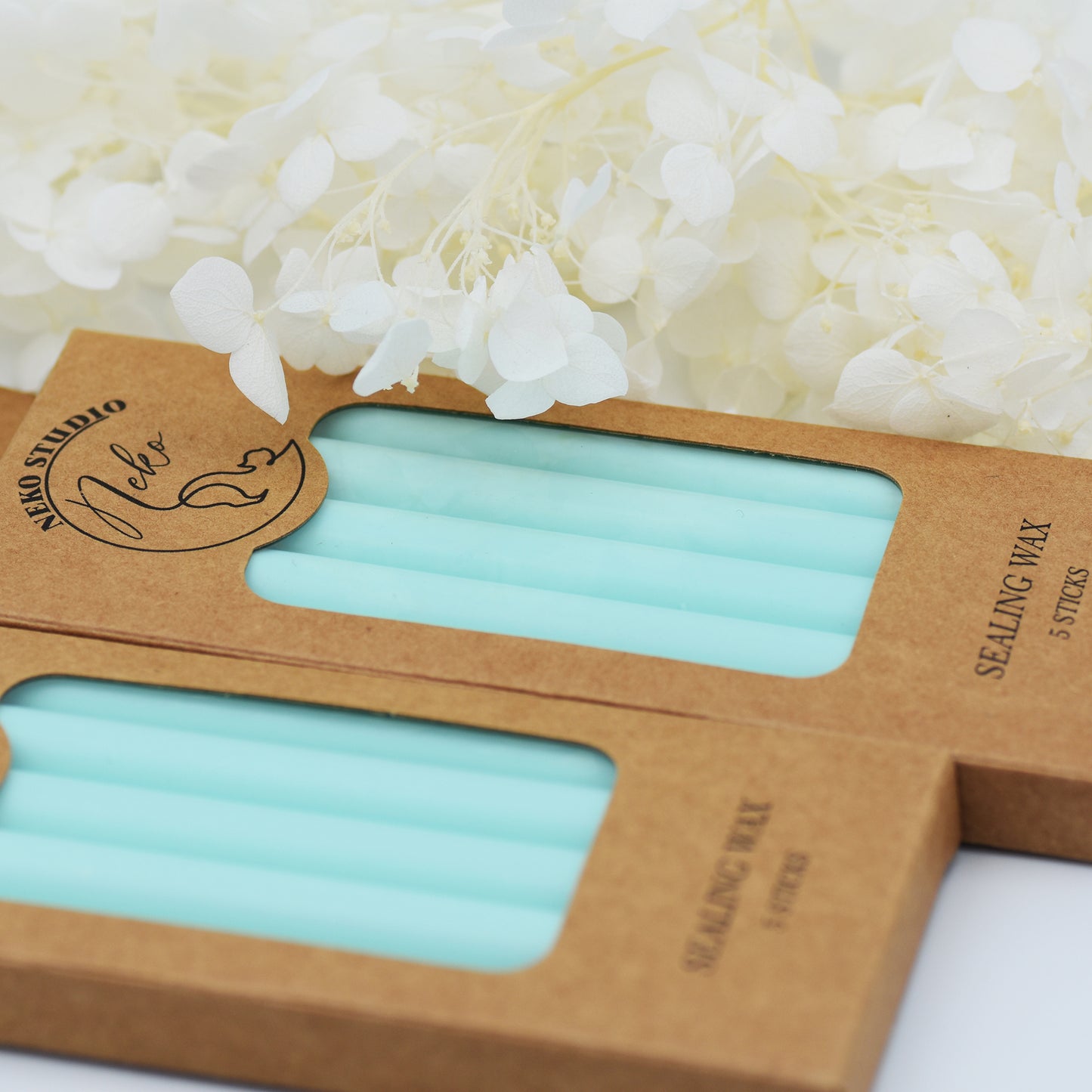 34-Mint Green Wax Seal Sticks – Pack of 5