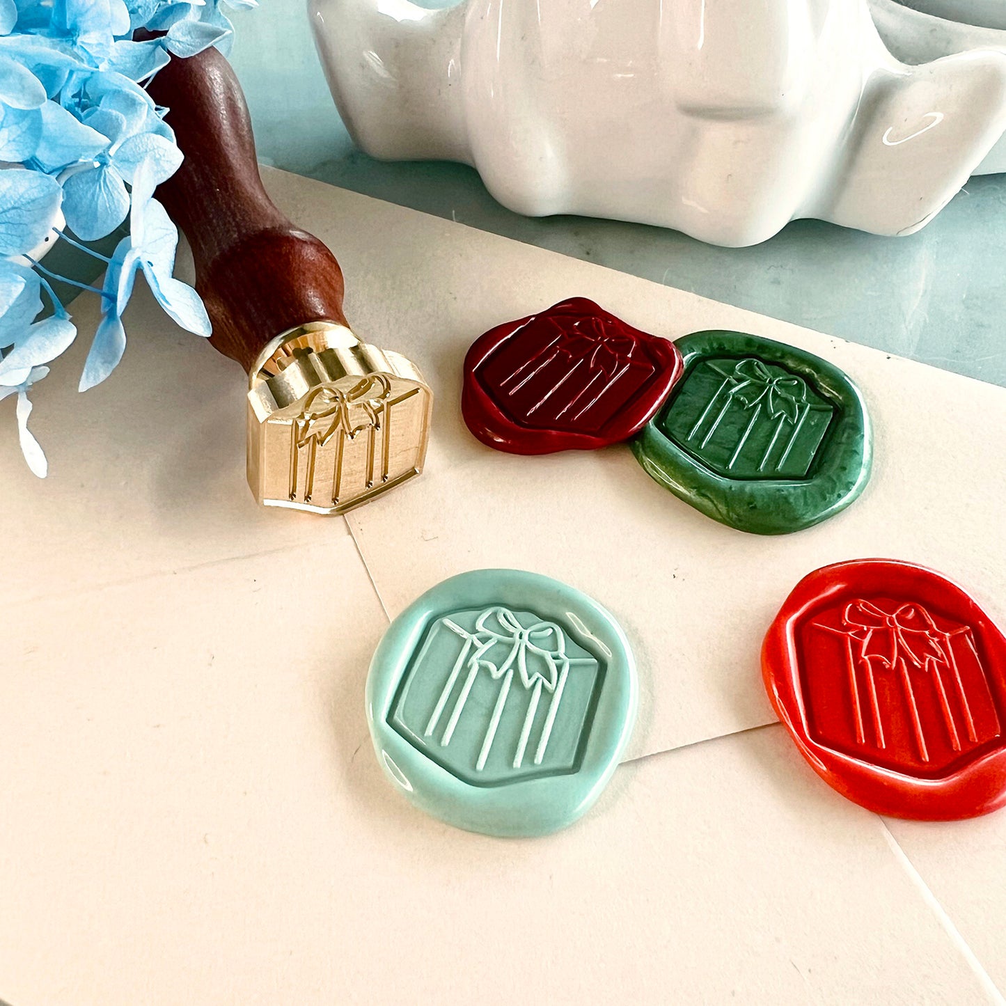 Gift Box Wax Seal Stamp (20x22mm)