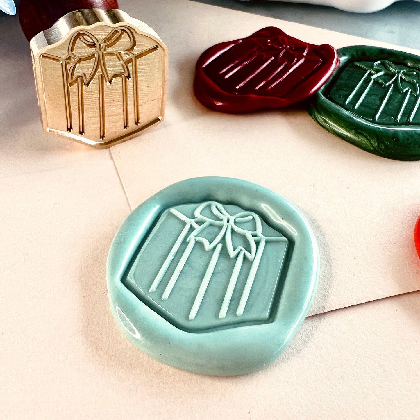 Gift Box Wax Seal Stamp (20x22mm)