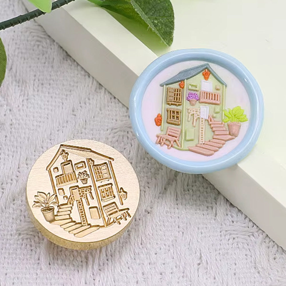 Cozy House Wax Seal Stamp size 25mm