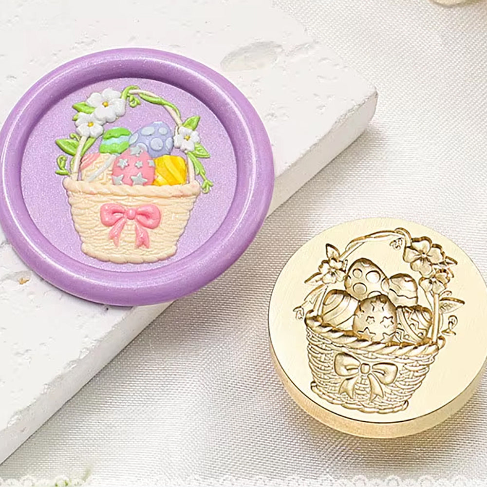 Easter Basket Wax Seal Stamp (25mm)