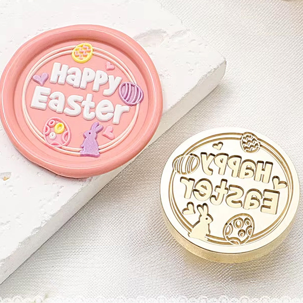 Happy Easter Wax Seal Stamp (25mm)