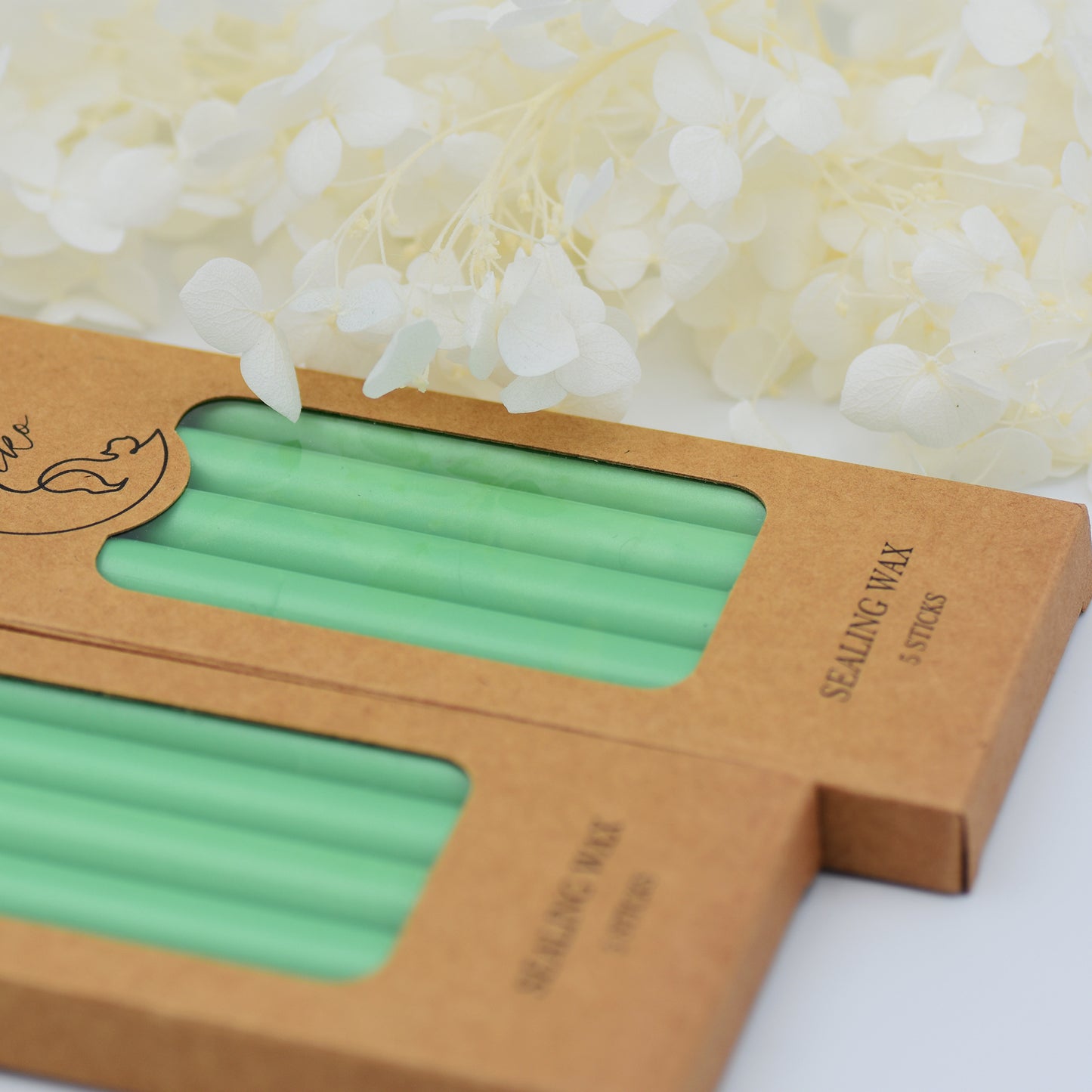 37-Vibrant Leaf Green Wax Seal Sticks – Pack of 5