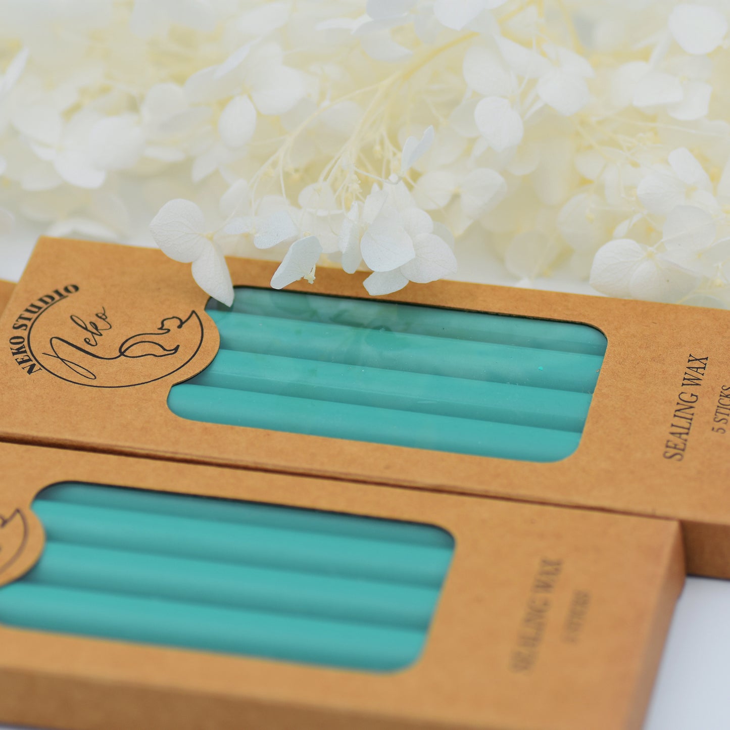 41-Greenish Blue Wax Seal Sticks – Pack of 5