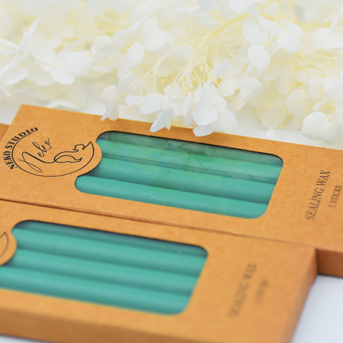 42-Green Grass Wax Seal Sticks – Pack of 5