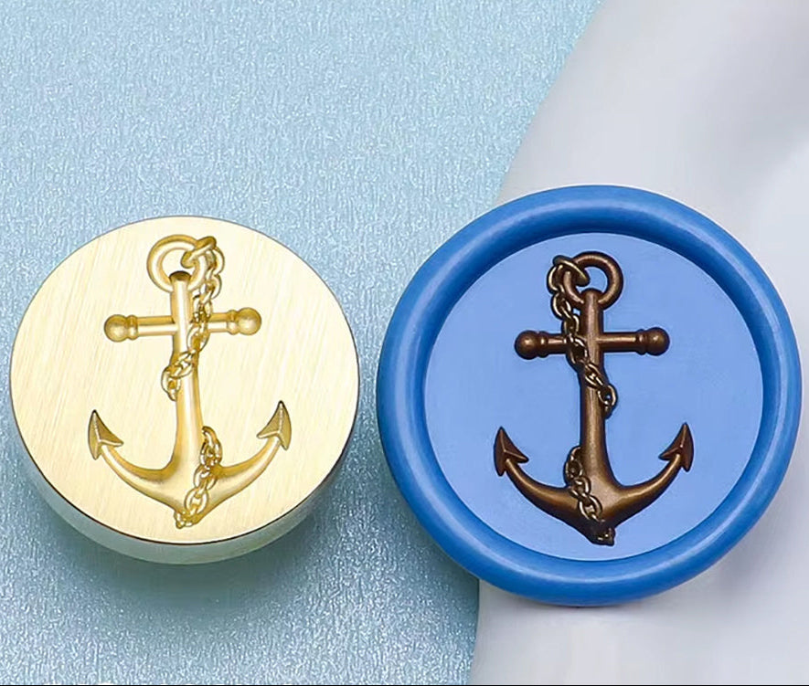 Anchor Wax Seal Stamp size 25 mm.