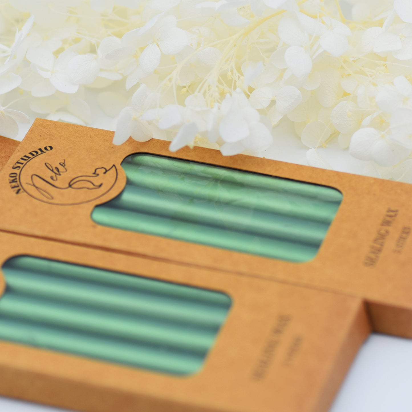 43-Pine Green Wax Seal Sticks – Pack of 5