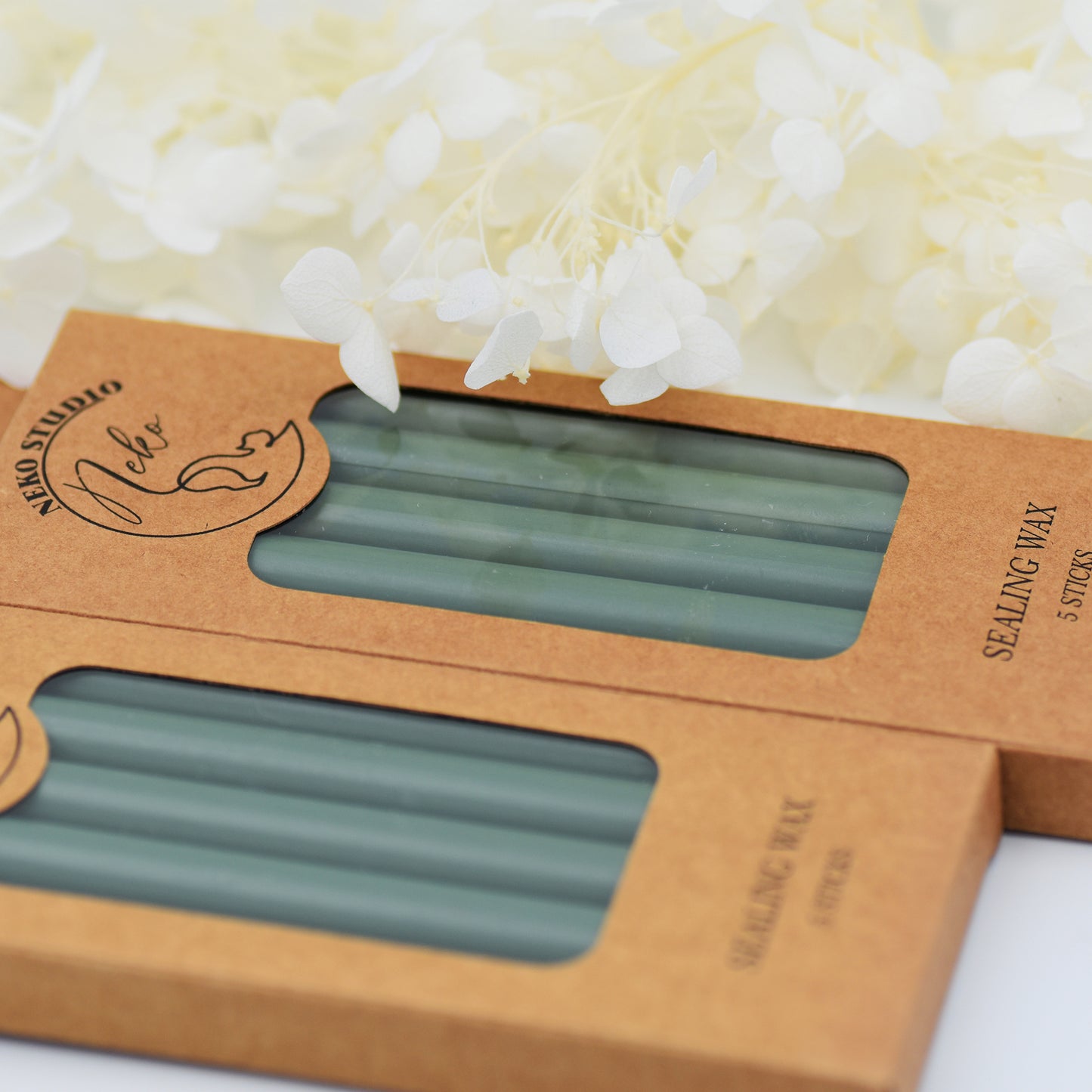 44-Olive Green Wax Seal Sticks – Pack of 5