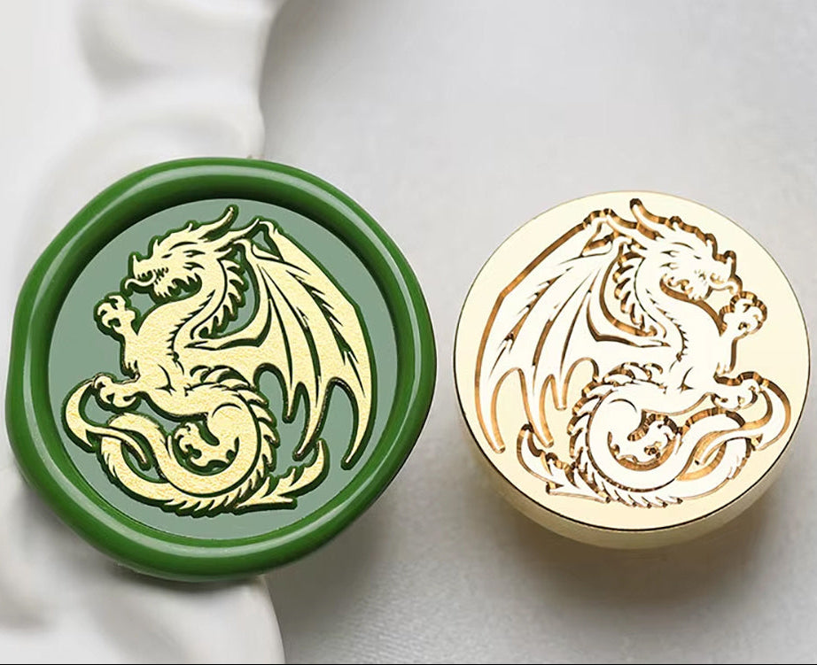 Dragon Wax Seal Stamp size 25mm