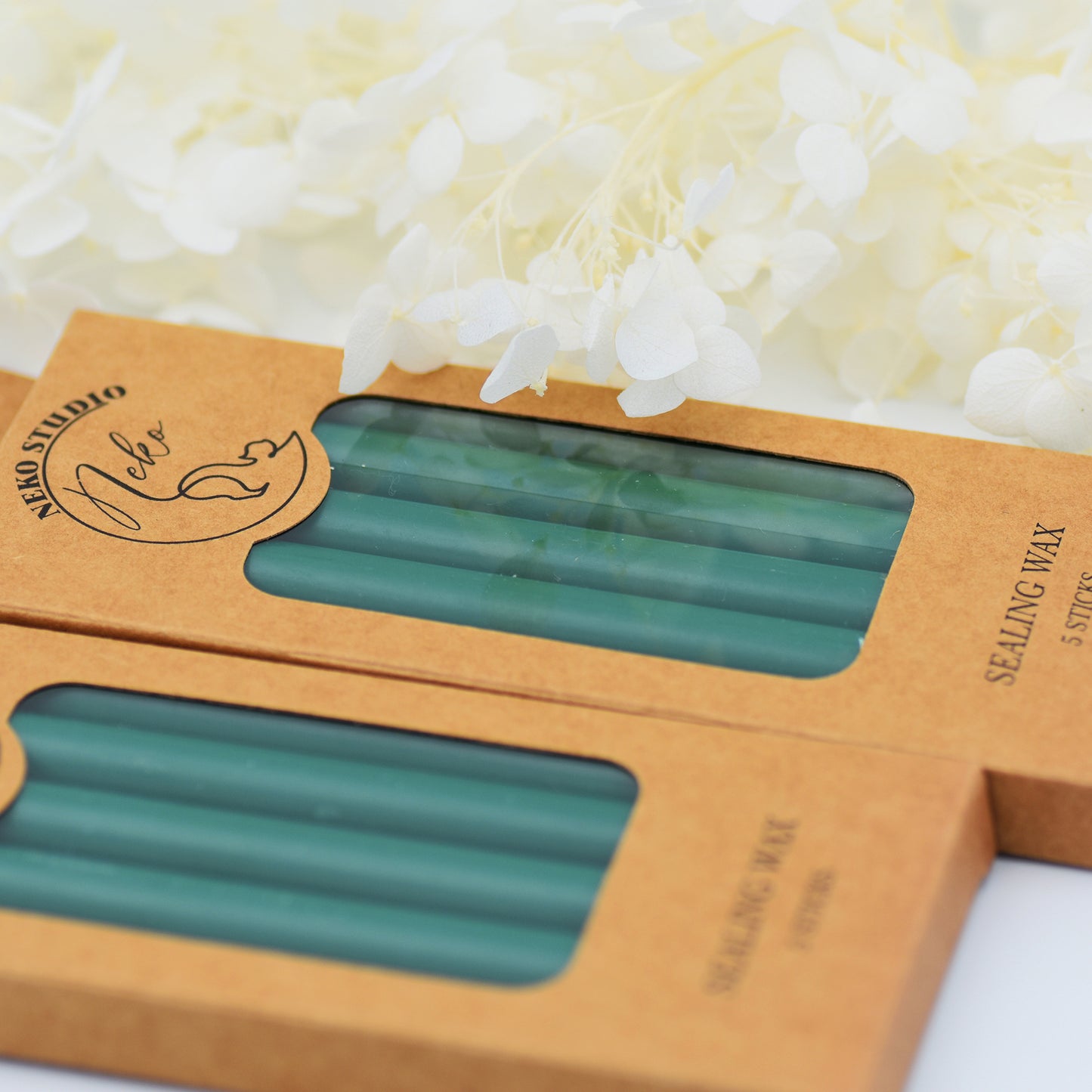47-Dark Green Wax Seal Sticks – Pack of 5
