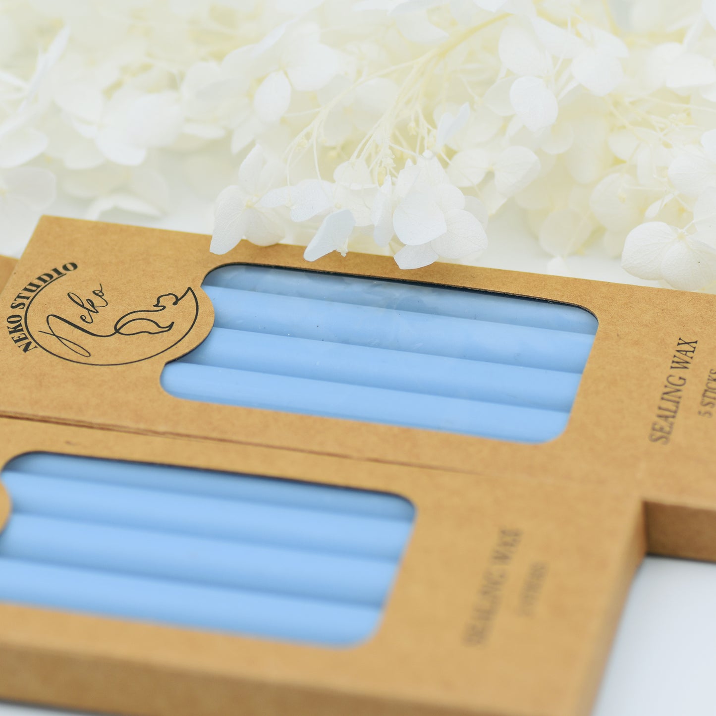 52-Haze Blue Wax Seal Sticks – Pack of 5