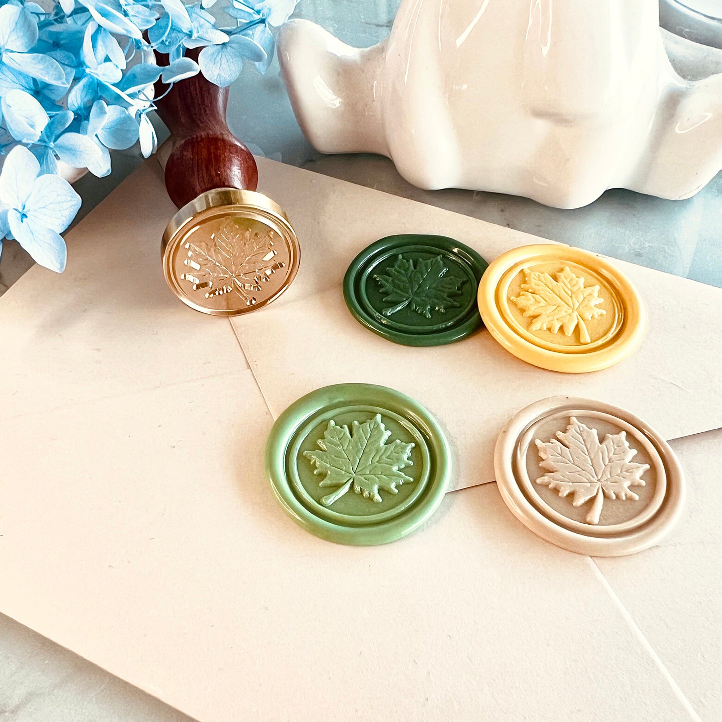 Maple Leaf Wax Seal Stamp (25mm)