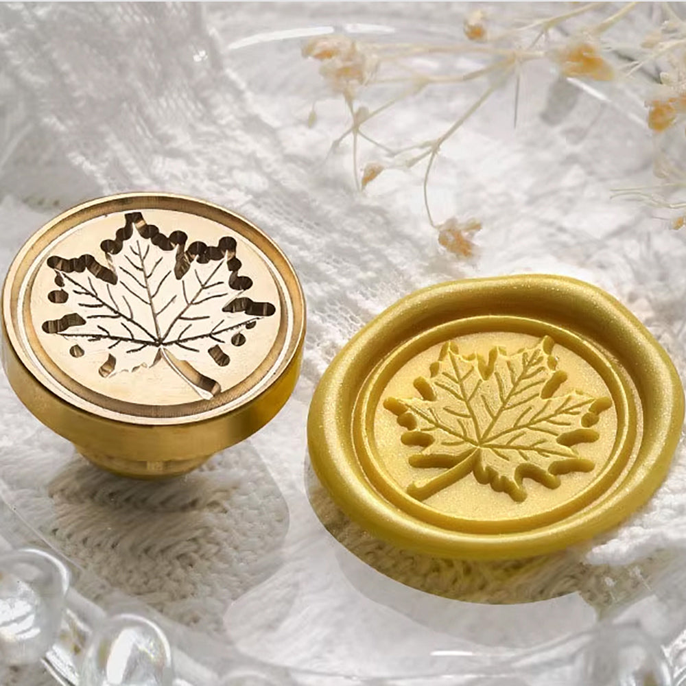 Maple Leaf Wax Seal Stamp (25mm)