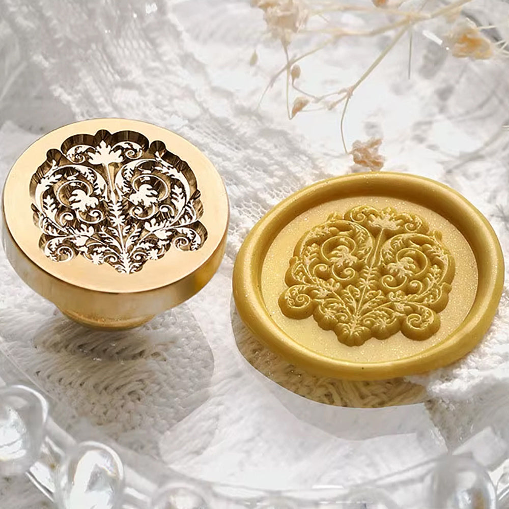 Elegant Baroque Wax Seal Stamp (25mm)