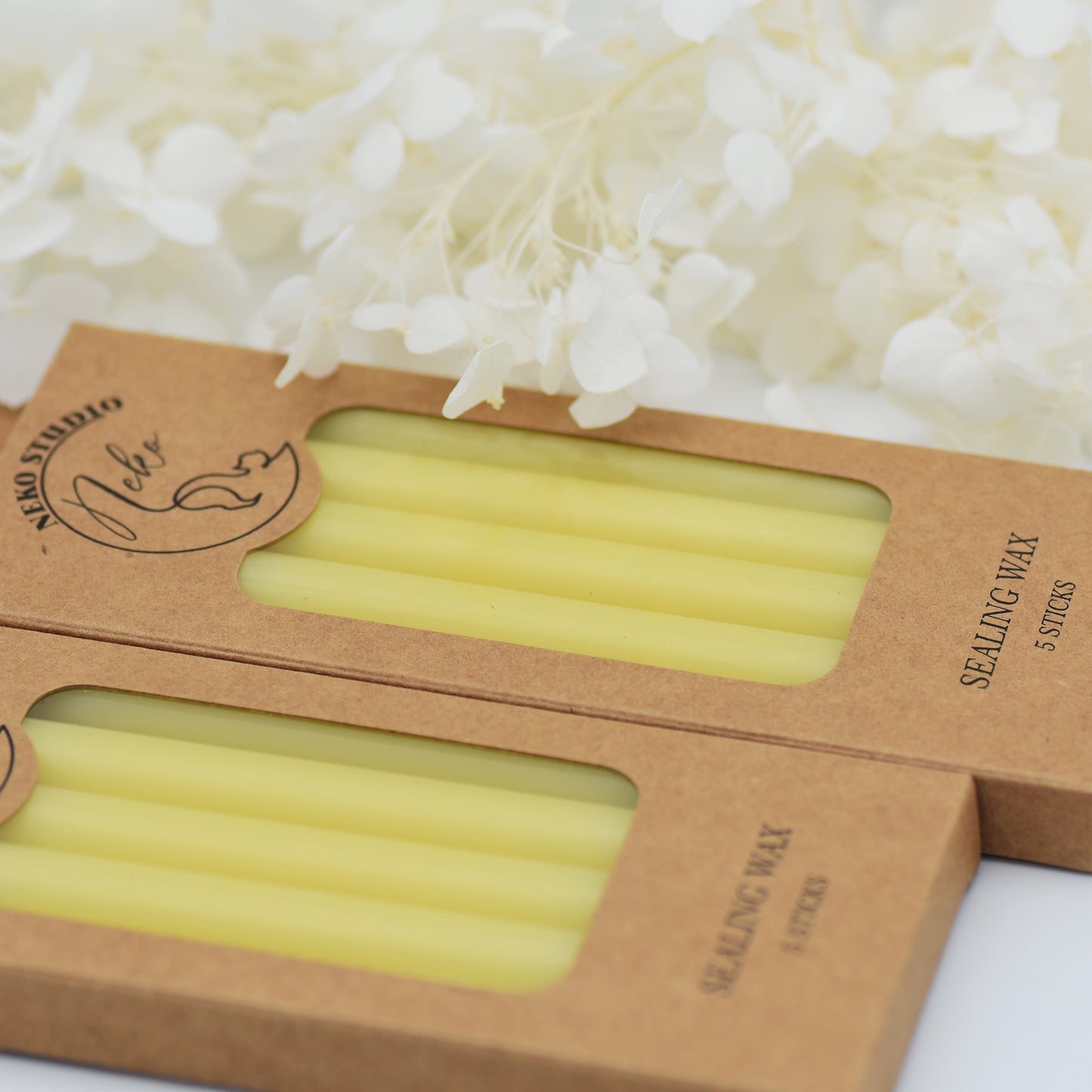 74-Jelly Yellow Wax Seal Sticks – Pack of 5