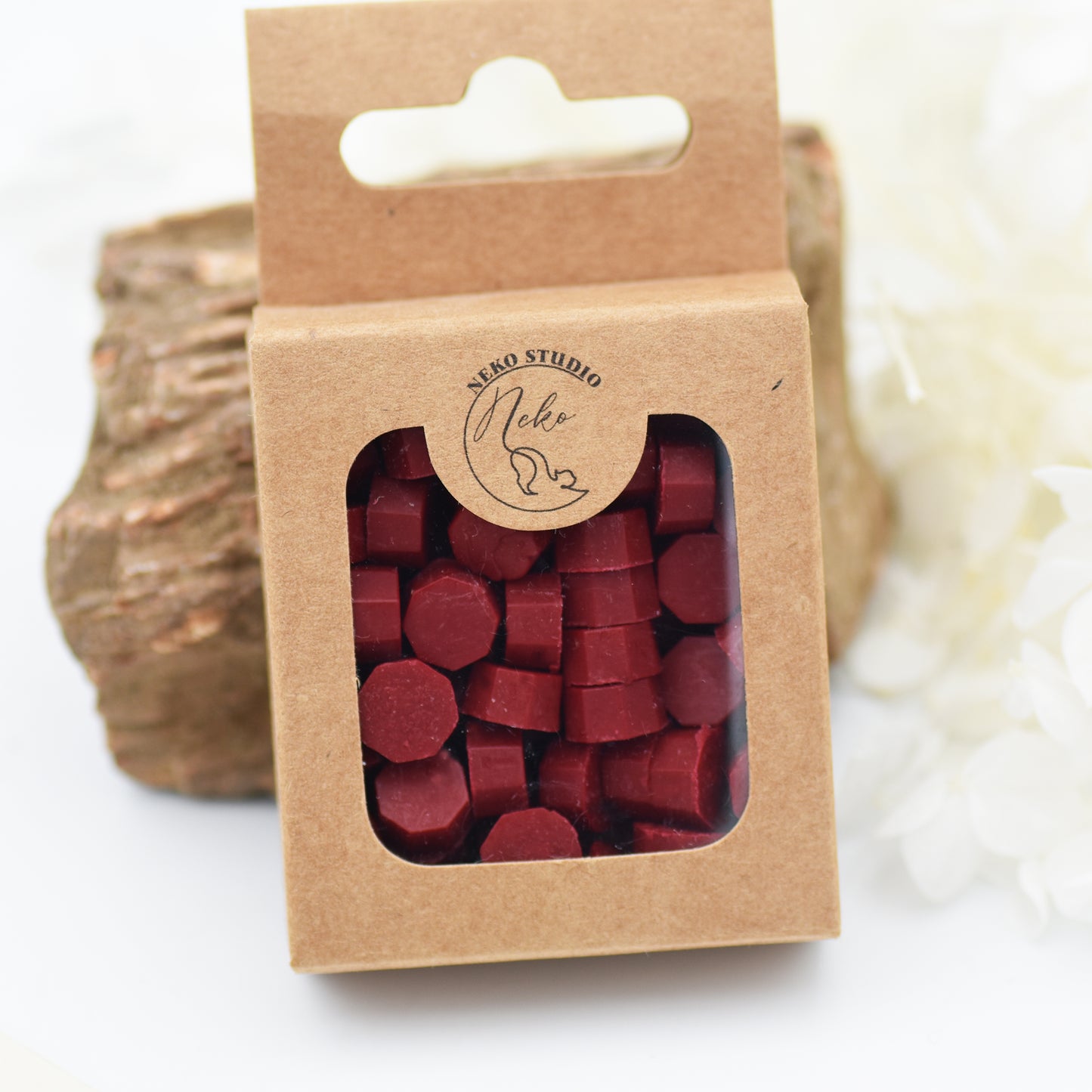 D12 Oxblood Velvet Wax Seal Beads – Dark Red