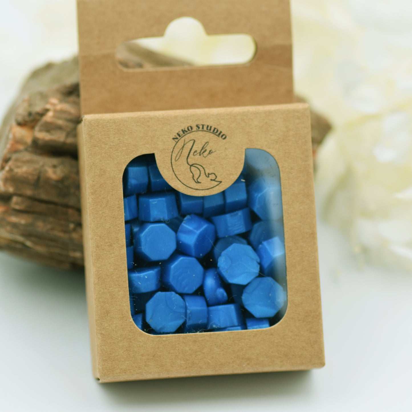 D31 – Blue Lagoon Wax Seal Beads – Tropical Blue