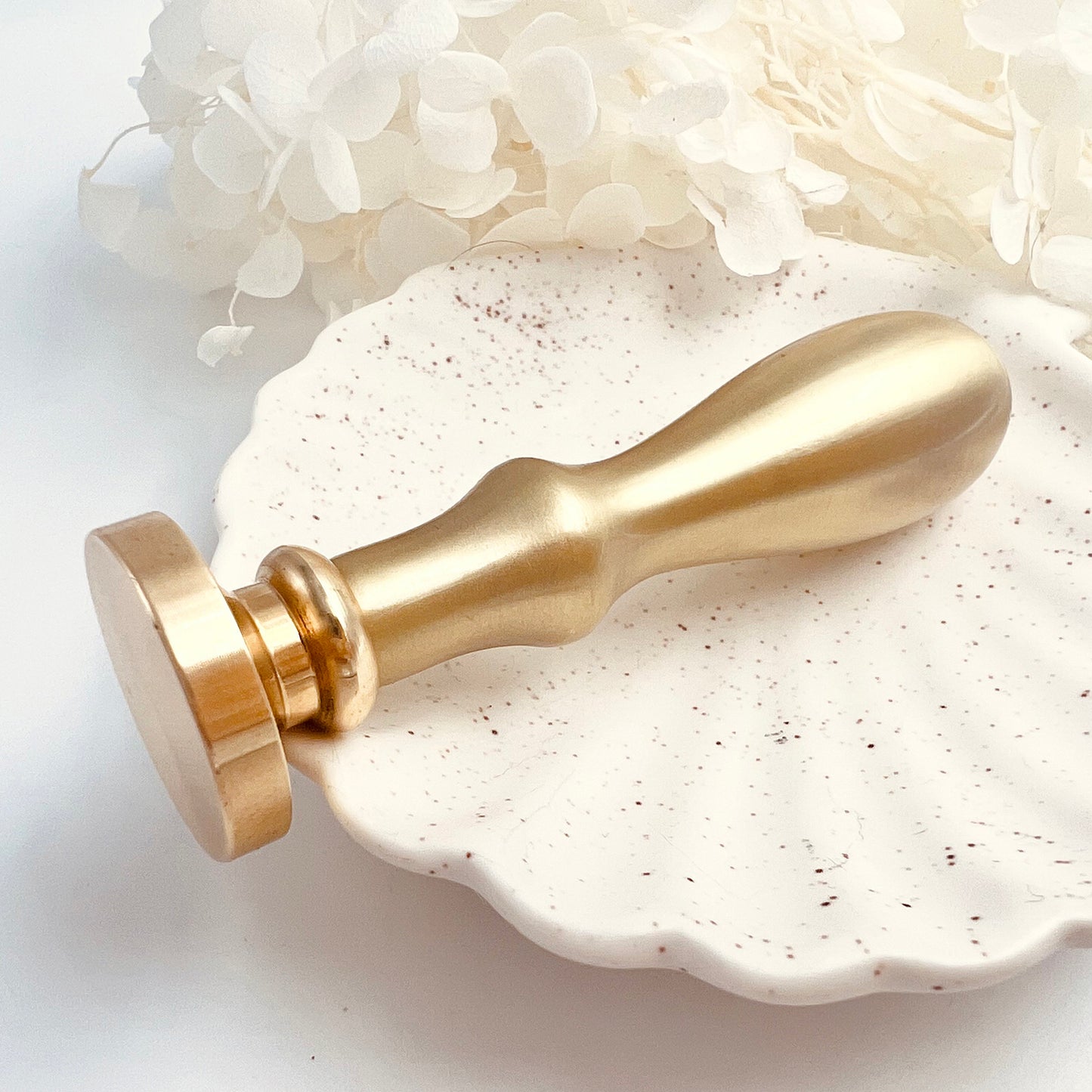 Luxury Solid Brass Wax Seal Handle 78g