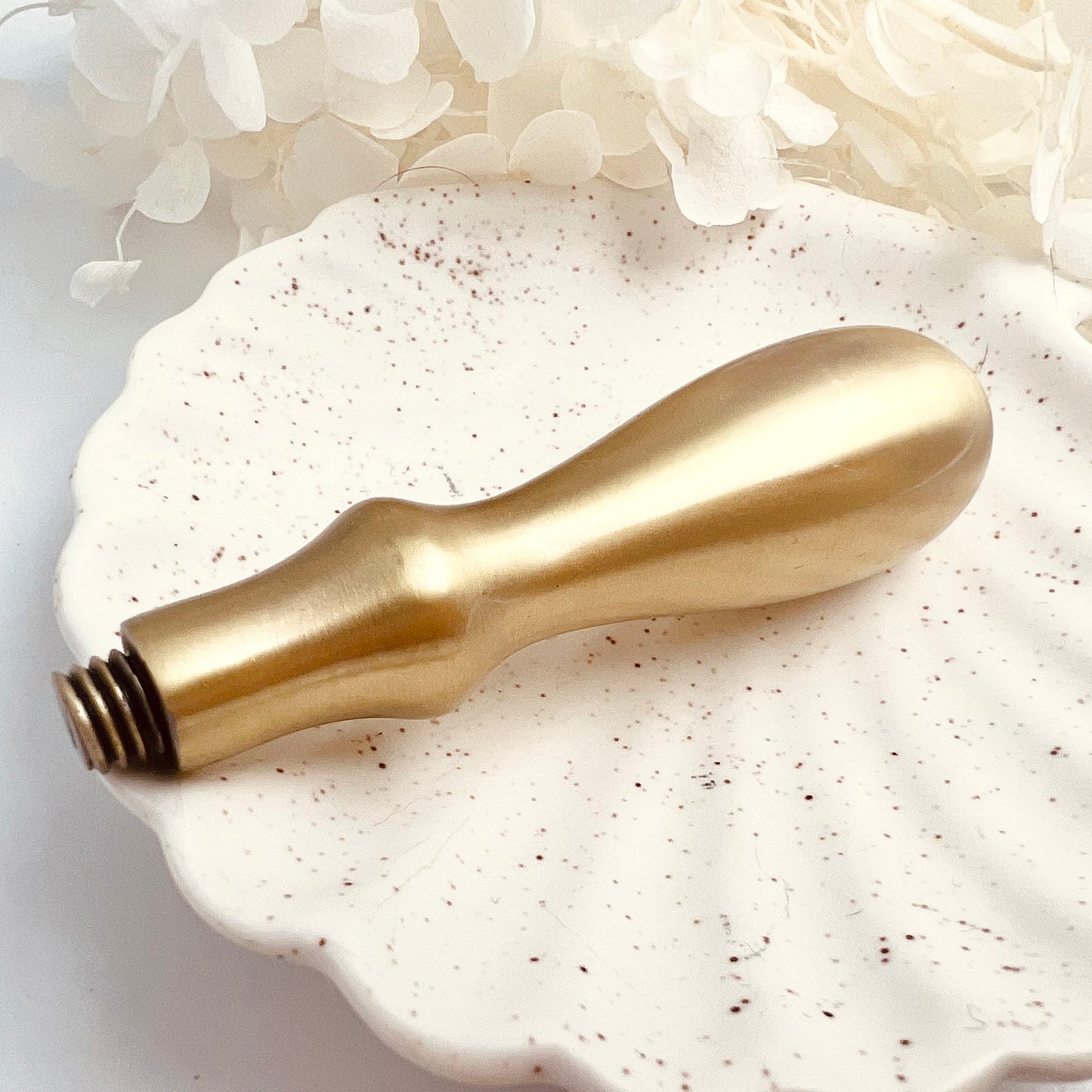 Luxury Solid Brass Wax Seal Handle 78g