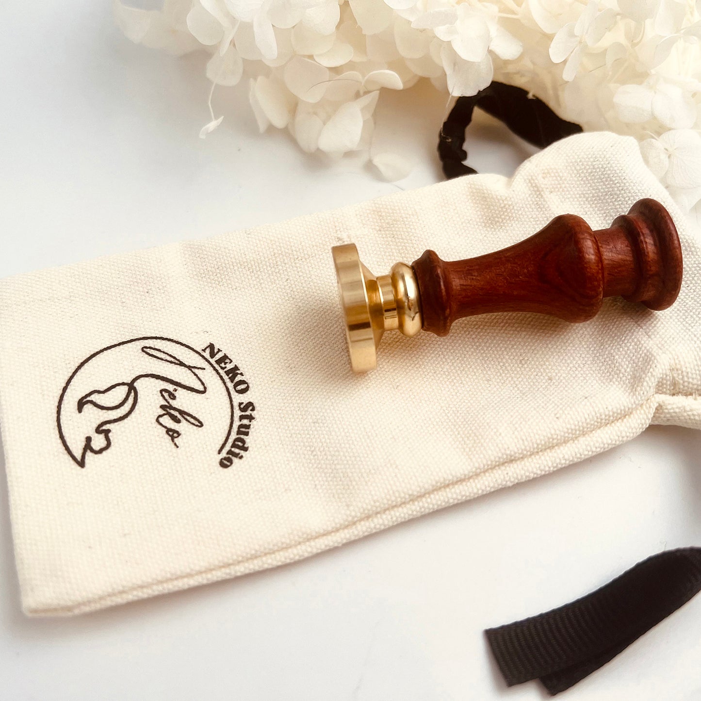 Mini Wooden Wax Seal Handle | 10.8g