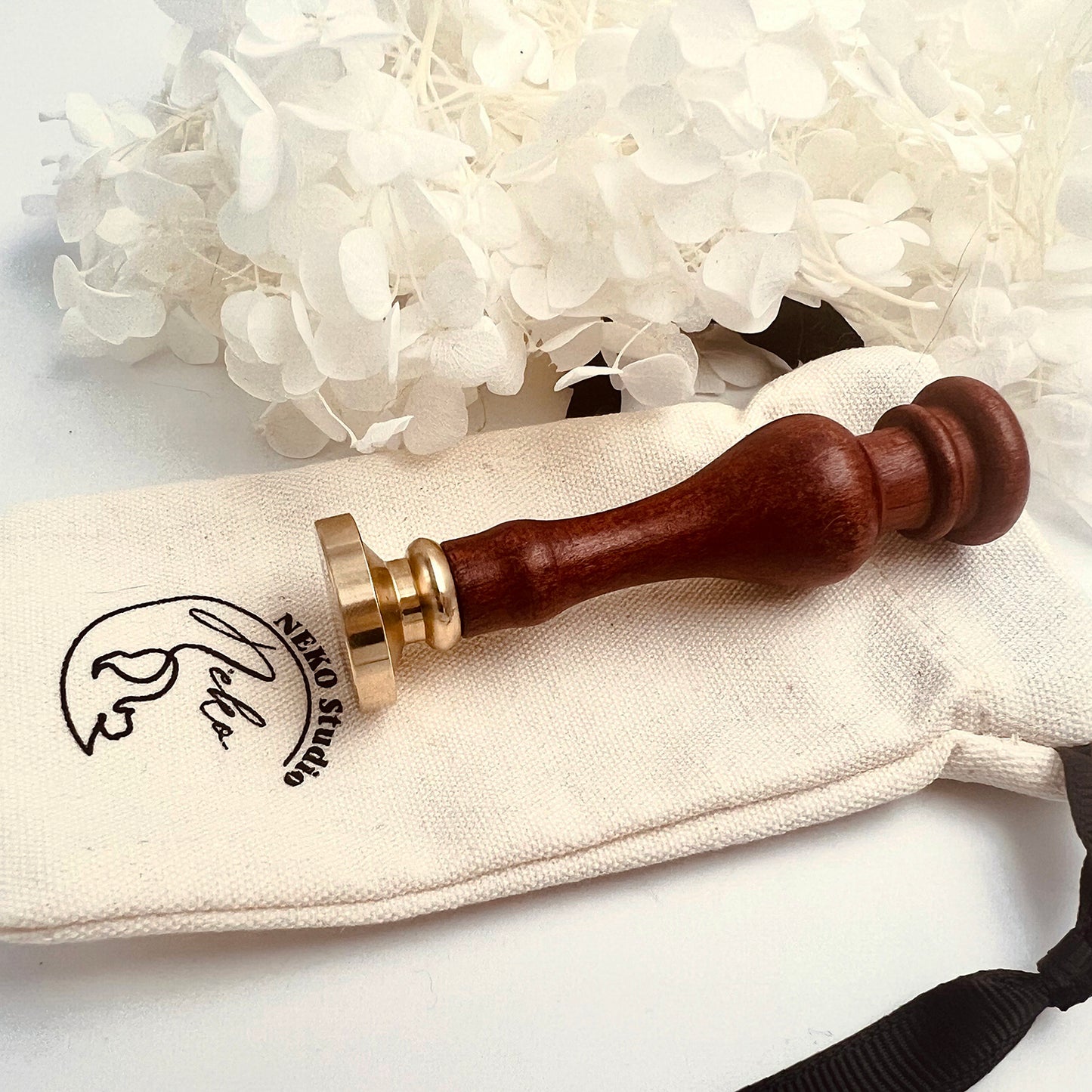 Elegant Wooden Wax Seal Handle – 16.6g