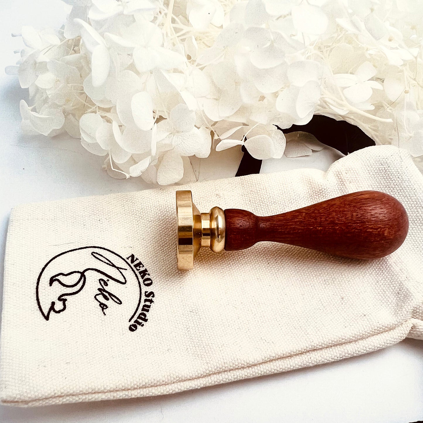 Compact Wooden Wax Seal Handle – 12.7g