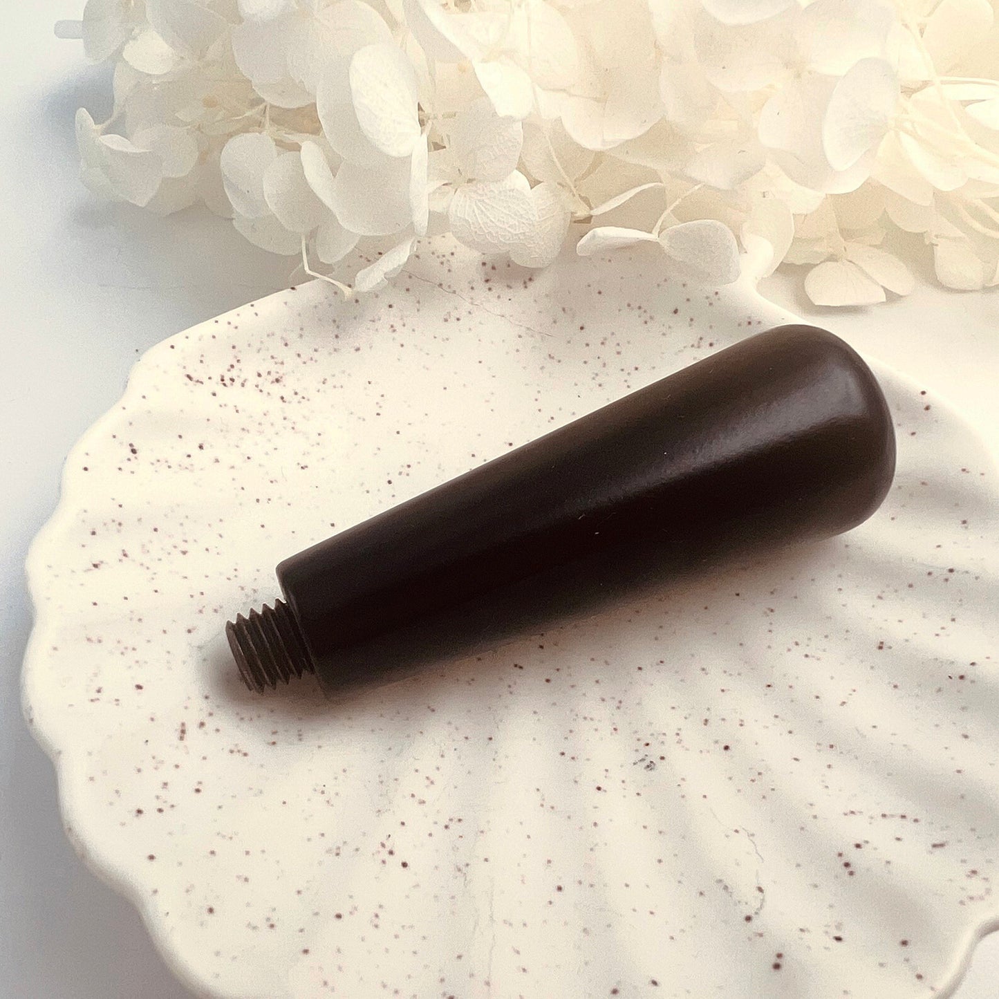 Black Wooden Wax Seal Handle – 14.5g.