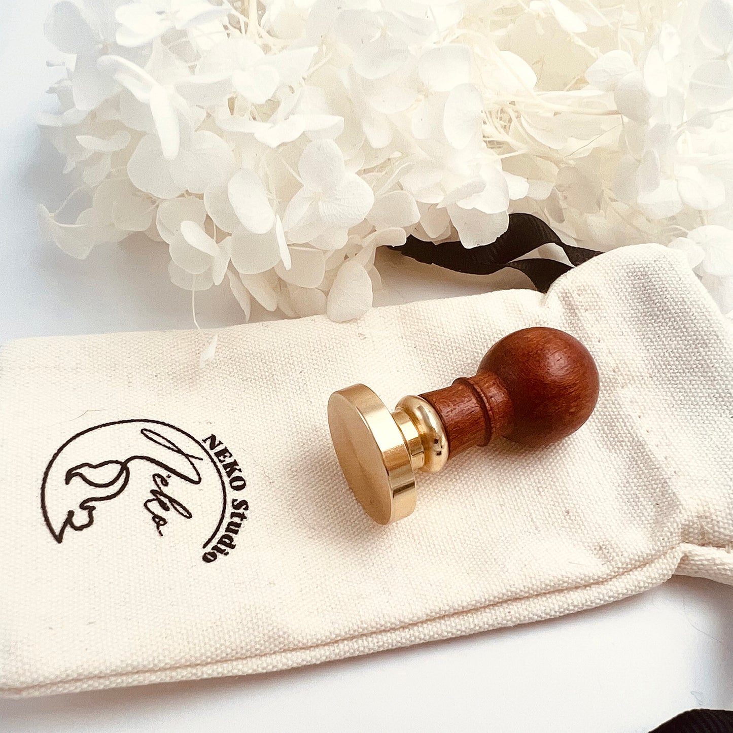 Mini Wooden Wax Seal Handle | 10.3g