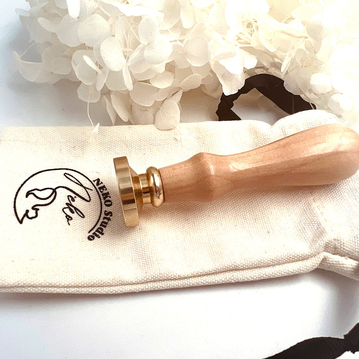 Light Wood Wax Seal Handle | 14g