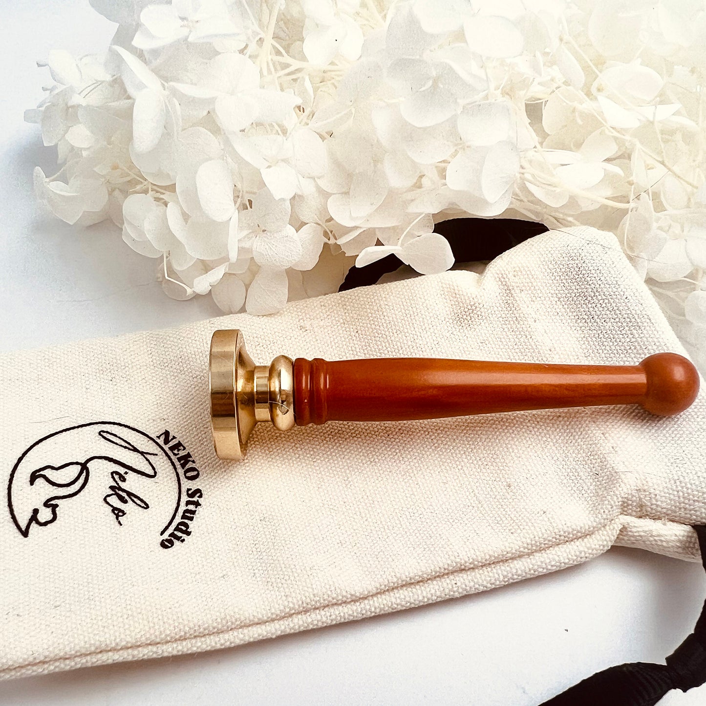 Slim Wooden Wax Seal Handle – 8.2g