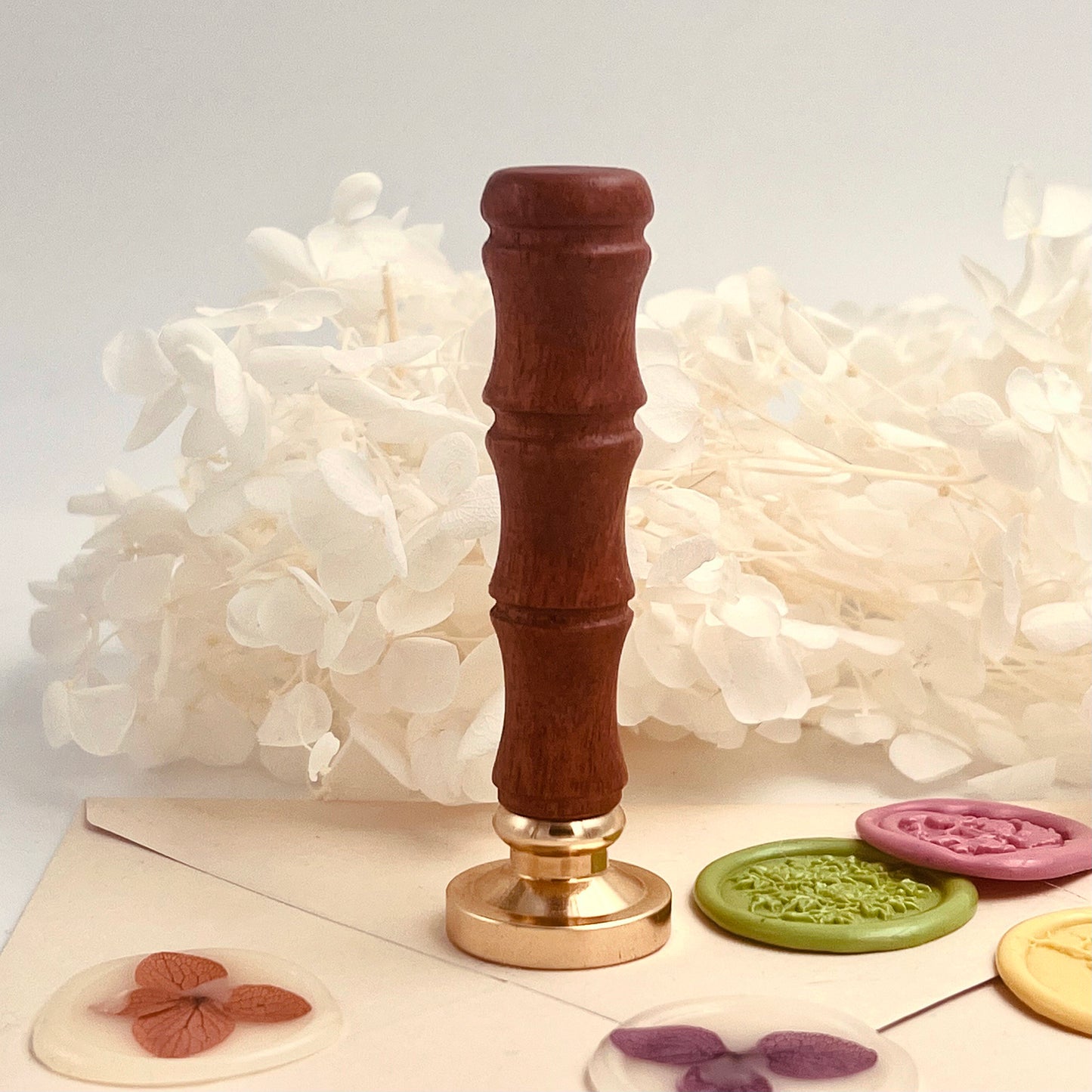 Elegant Wooden Wax Seal Handle | 14g