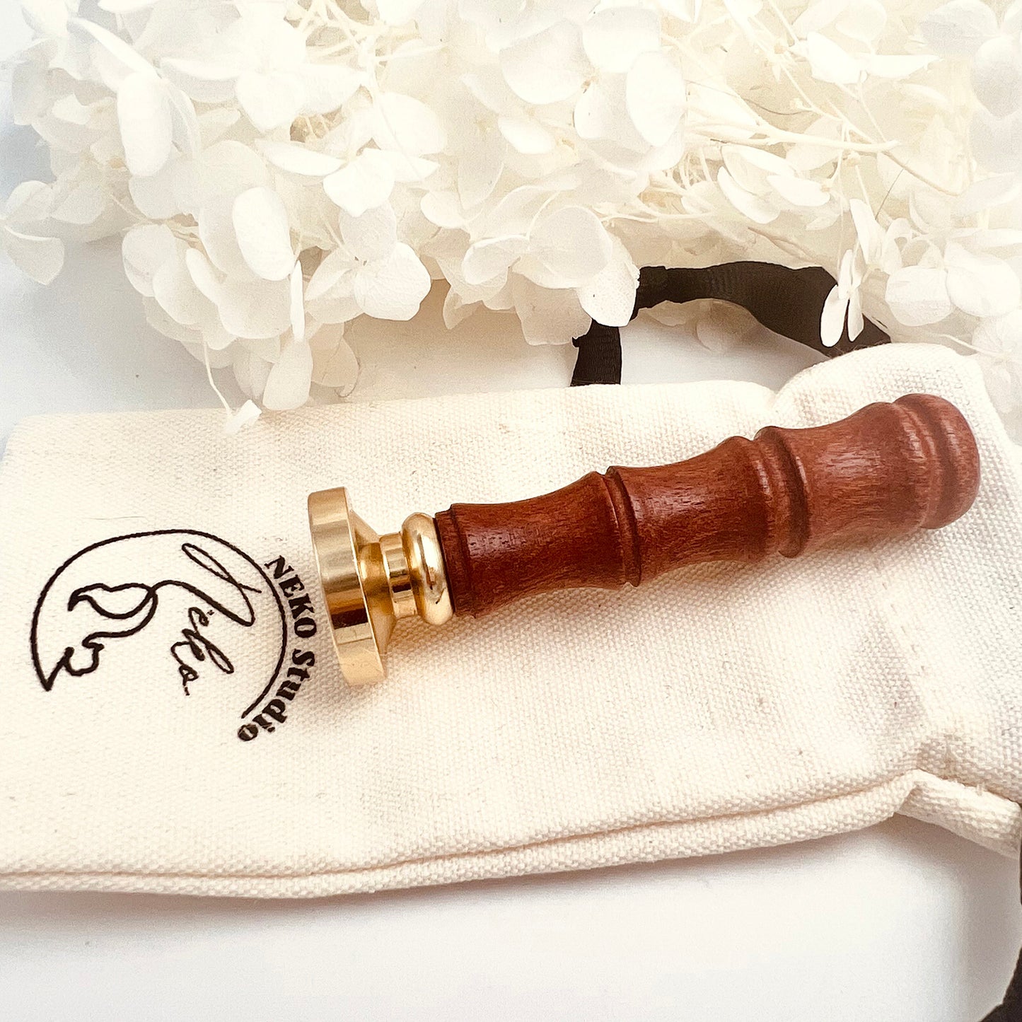 Elegant Wooden Wax Seal Handle | 14g