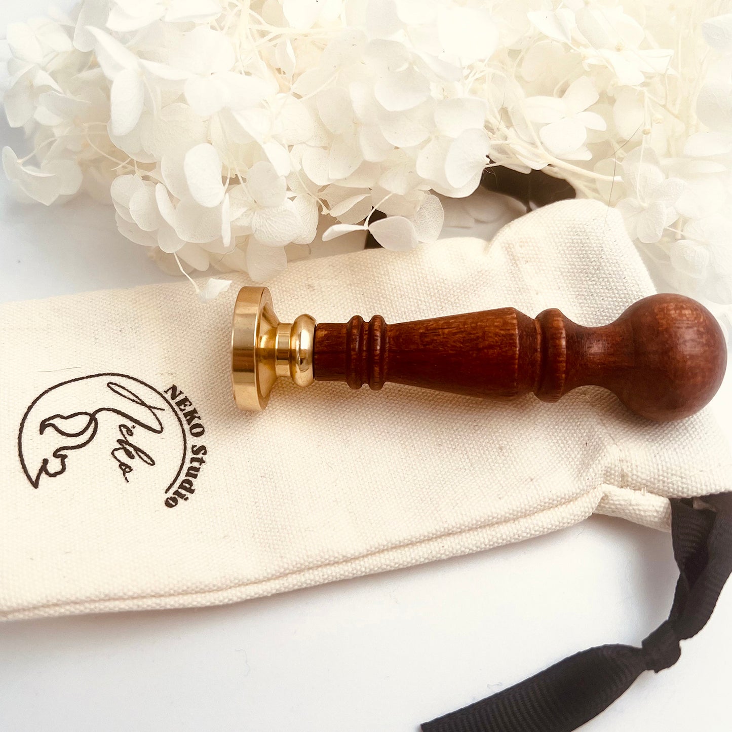 Elegant Wooden Wax Seal Handle – 15.6g