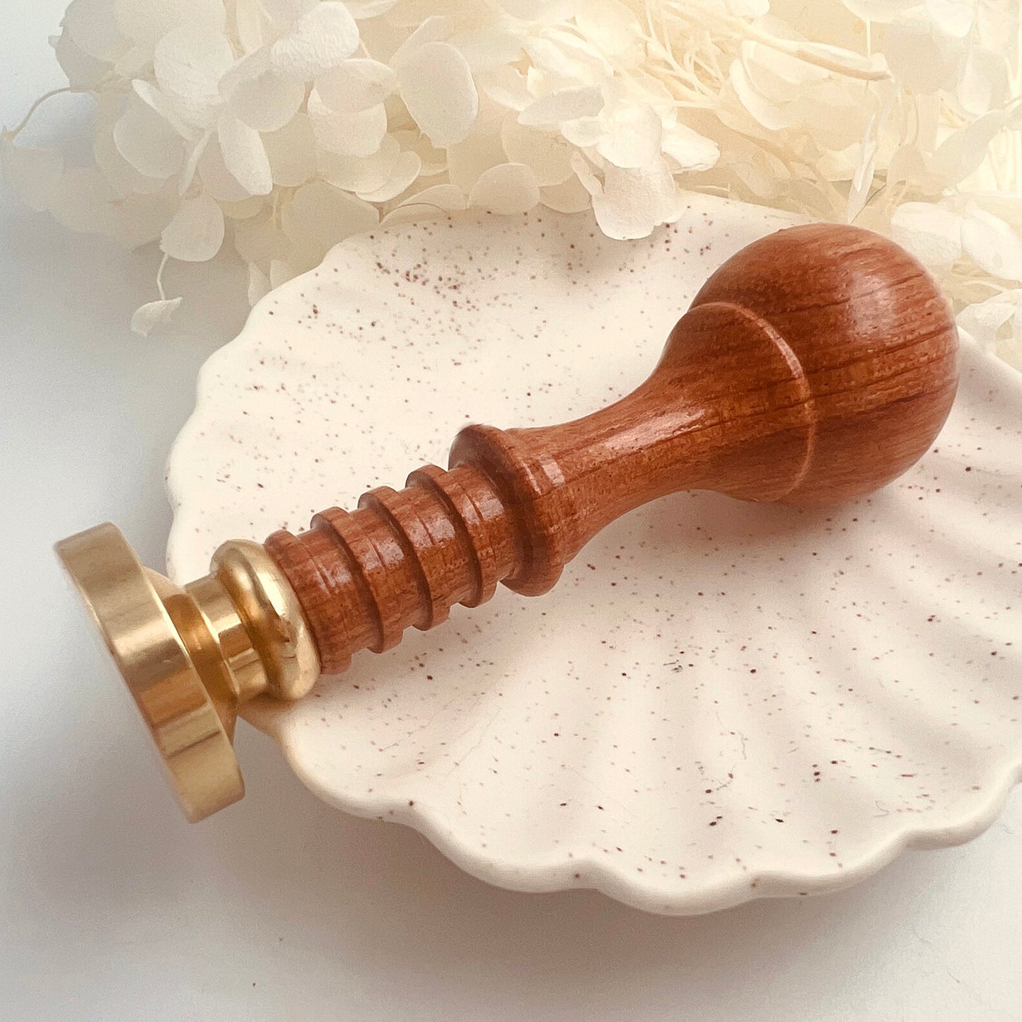 Elegant Wooden Wax Seal Stamp Handle – 19g